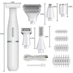 ست اصلاح بانوان کیمی KM-3523 | ۵ کاره، Wet & Dry، ۵ سری قابل تعویض - تصویر 6