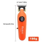 ماشین اصلاح خط‌زن کیمی KM-2362 | تیغه Zero Gapped، پوشش نانویی خودتمیزشونده - تصویر 4