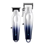 ست ماشین اصلاح کیمی KM-8529 | حجم‌زن و خط‌زن، تیغه DLC، نمایشگر LCD