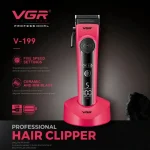 ماشین اصلاح حجم‌زن VGR V-199 | تیغه سرامیکی MIM، ۵ سطح سرعت، نمایشگر دیجیتال - تصویر 4