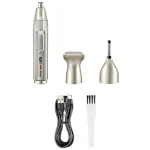 موزن گوش، بینی و ابرو کیمی مدل KM-315 | برش چرخشی با سری قابل تعویض - تصویر 2
