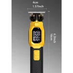 ماشین اصلاح سر و صورت شارژی کیمی مدل KM-1878 | 3 کاره با صفحه نمایش - تصویر 4