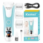 ماشین اصلاح موی کودک کیمی مدل KM-965 | تیغه سرامیکی، کم‌صدا، مناسب پوست حساس - تصویر 3