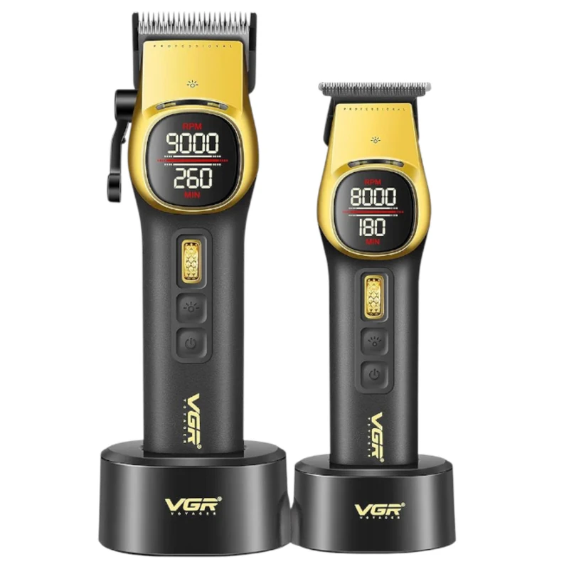 ست ماشین اصلاح سر و صورت وی جی آر مدل V-885 S2 ست ماشین اصلاح سر و صورت وی جی آر مدل V-885 S2