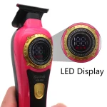 ماشین اصلاح سر و صورت شارژی کیمی مدل KM-999 | خط‌زن و صفرزن توربودار - تصویر 3