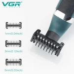 ماشین اصلاح موی صورت و بدن وی‌جی‌آر مدل V-393 ضدآب
