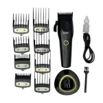 ماشین اصلاح حجم‌زن آلفا مدل AL-106 | موتور 9000RPM، تیغه DLC، شارژ Type-C - تصویر 2