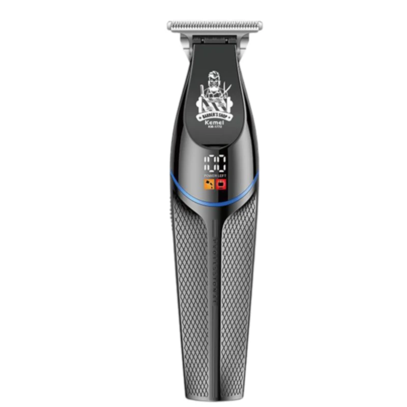 ماشین اصلاح سر و صورت شارژی کیمی KM-1772 با نمایشگر LED ماشین اصلاح سر و صورت شارژی کیمی مدل KM-1772 | موتور 7000 دور با نمایشگر LED - تصویر 1