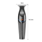 ماشین اصلاح سر و صورت شارژی کیمی مدل KM-1772 | موتور 7000 دور با نمایشگر LED - تصویر 2