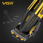 ماشین اصلاح حرفه‌ای وی جی ار V-285C با سر تیغه سرامیکی