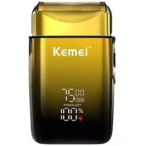 شیور ضد آب کیمی KM-TX10 طلایی با تیغه تیتانیوم