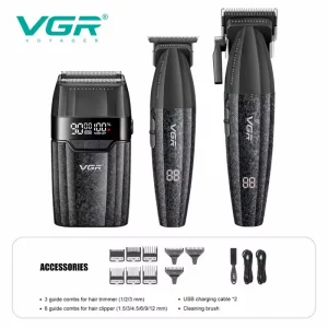 ست ماشین اصلاح وی جی ار V-640 S3 شامل سه دستگاه