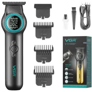 ماشین اصلاح موی سر و صورت شارژی وی جی ار V-990 Gold