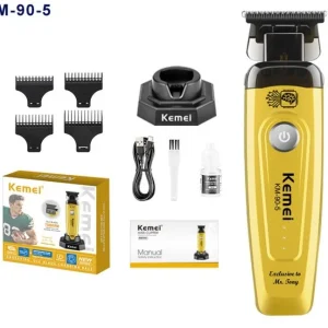 ماشین اصلاح موی سر و صورت شارژی کیمی KM-90-5 با استند شارژ